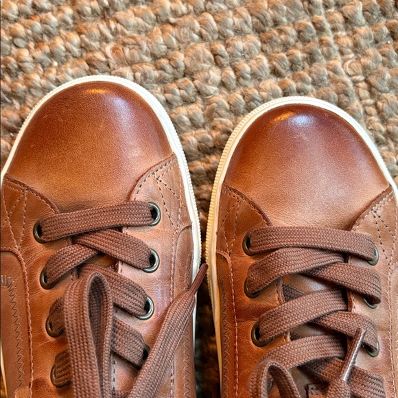 Taos Footwear Tan Leather Sneakers - Picture 7 of 11